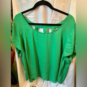 Green Torrid blouse size 3